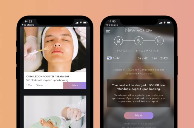 Does GlossGenius Let You Take Deposits? Yes. Yes, We Do!